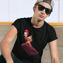 Donkey Kong T-Shirt “Donkey Kong and Baby Mario” – Super Mario parody