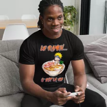 T-shirt Naruto Uzumaki « Le Ramen... C'est la vie ! » – Parodie Naruto