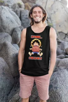 Débardeur Luffy « La Viande... C'est la vie ! » – Parodie One Piece