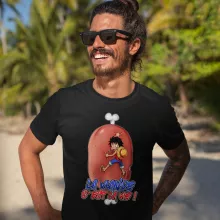 T-shirt Monkey D Luffy « La Viande c'est la Vie - Giga Gigot édition ! » – Parodie One Piece