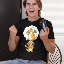 T-Shirt “Wenn du davon träumst, ein Koloss zu werden...” – Parodie auf Pokémon