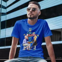 T-shirt Steven Rogers « Waiter America ! » – Parodie Captain America