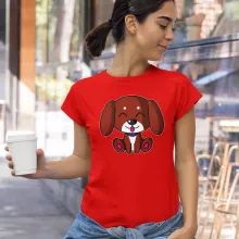 T-shirt Femme « Kawaii Baby dog Vol.5 » – Parodie Kawaii Baby Dogs