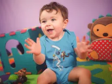 Zeke Yeager Baby Bodysuit “A titanic game of baseball” – Attack on Titan parody