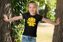 Pikachu Girls Kids T-shirt “The Ultimate Cosplayer” – Pokémon parody