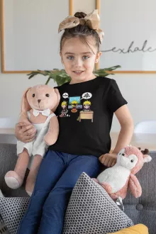Maglietta per bambine e ragazze – Parodia dei Naruto