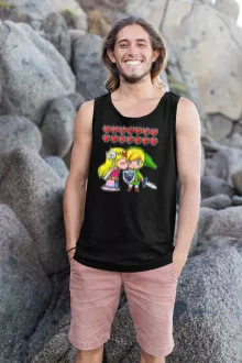 Camiseta de tirantes “Eternal Love” – Parodia de Zelda