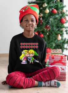 Sudadera Niño “Eternal Love” – Parodia de Zelda