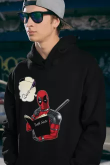 Felpa con cappuccio “Deadpool e il Death Note” – Parodia dei Deadpool