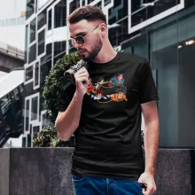 Master Roshi T-shirt “Funny Santa” – Parodi Dragon Ball Z