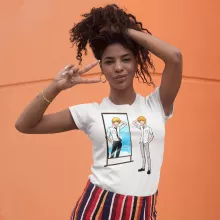 T-shirt Femme Denji « Shiniman ! » – Parodie Bleach