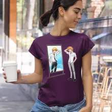 T-shirt Femme Denji « Shiniman ! » – Parodie Bleach