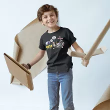 T-shirt Enfant Trunks Vs Doc « Collision dans les Couloirs du Temps ! » – Parodie Dragon Ball Z