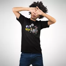T-shirt Trunks Vs Doc « Collision dans les Couloirs du Temps ! » – Parodie Dragon Ball Z