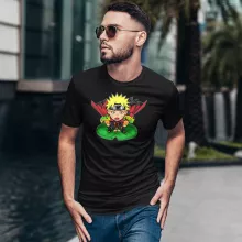 T-shirt « Crôa Crôa No Jutsu !! » – Parodie Naruto