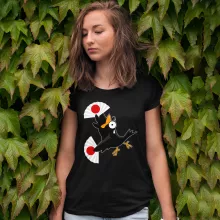Baka Baka Fiesta Women T-shirt “Baka Baka Fiesta (Solo Version) - Manga” – Baka Baka parody