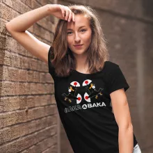 Baka Baka Fiesta (DUO) Women T-shirt “Manga” – Baka Baka parody
