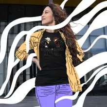 Baka Baka Duel Women T-shirt “Baka Baka DUEL !! - Manga” – Baka Baka parody