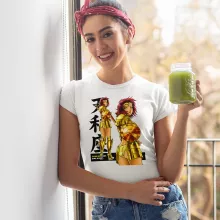 T-shirt Femme Manga « La Sublime Eva née sous le Signe de la Balance ! » – Parodie Cosplay Girls