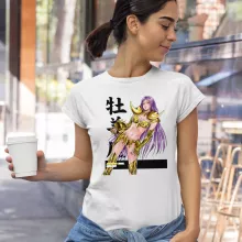 T-shirt Femme Manga « La Sublime Naïna née sous le Signe du Bélier ! » – Parodie Cosplay Girls