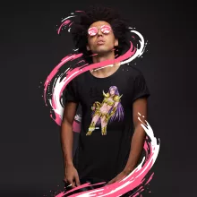 T-shirt Manga « La Sublime Naïna née sous le Signe du Bélier ! » – Parodie Cosplay Girls