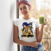 T-shirt Femme Manga « La sublime Mélodie née sous le signe des Gémeaux ! » – Parodie Cosplay Girls