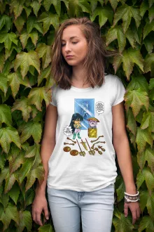 T-shirt Femme Shiryu « Un choix très difficile... » – Parodie Saint Seiya