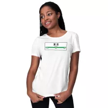 T-shirt Femme « Gare de Tokyo ! » – Parodie Japon Gares