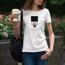 T-shirt Femme « Onigiri-chan (en mode » – Parodie Japon Culture