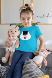 T-shirt Enfant Fille « Onigiri-chan (en mode » – Parodie Japon Culture