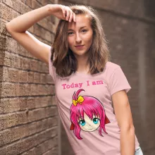 T-shirt för kvinnor – Parodi Today I am