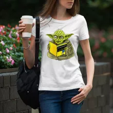 T-shirt Femme Yoda « En grammaire, un zéro, il est... » – Parodie Star Wars