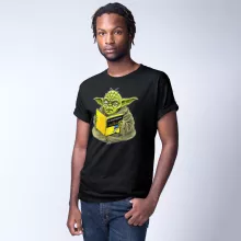 T-shirt Yoda « En grammaire, un zéro, il est... » – Parodie Star Wars