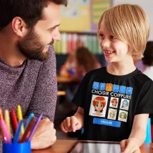T-shirt Enfant Nami « Générateur de personnages » – Parodie One Piece