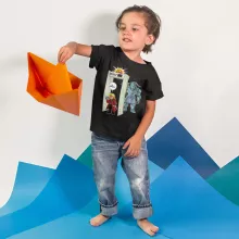 T-shirt Enfant Edward « Détecteur de métaux ! » – Parodie Full Metal Alchemist