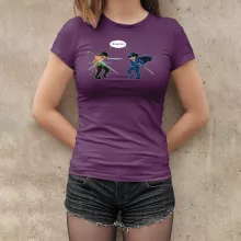 T-shirt Femme Zoro Roronoa « D'un Z qui veut dire... (Version qui dégénère » – Parodie One Piece