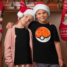 Pikachu Pojkens barn T-shirt “Poké ball” – Parodi Pokémon