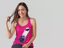 Batman Women's Tank Top “Bat-Signal” – Batman;Dark Night parody