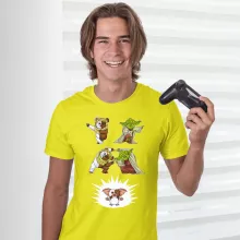Yoda T-Shirt “Yoda, an Ewok and Gizmo” – Star Wars parody