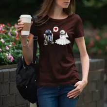 Camiseta Mujer R2-D2 – Parodia de Star Wars