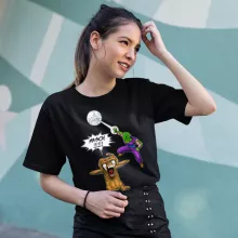 T-shirt de mulher – Dragon Ball Z de parodia