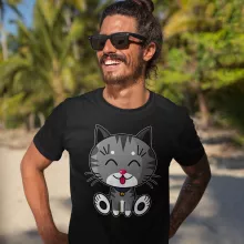 T-shirt « Kawaii Baby Cat (gris tigré) » – Parodie Kawaii Baby Cats