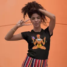 Dhalsim Women T-shirt “Dhalsim and the Devil Fruit” – One Piece parody