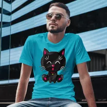 T-shirt « Kawaii Baby Cat (noir) » – Parodie Kawaii Baby Cats