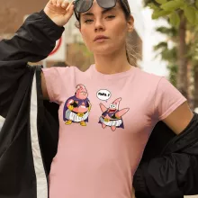T-shirt Femme Majin Bou « Papa !! (Tel père, tel fils !) » – Parodie Dragon Ball Z