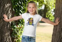 Gold Saint Scorpio Milo Girls Kids T-shirt – Knights of the Zodiac - Saint Seiya parody