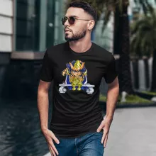 Gold Saint Scorpio Milo T-Shirt – Parodie auf Saint Seiya