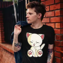 T-shirt « Chaton Mignon Crème » – Parodie Chatons Mignons