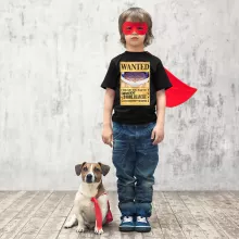 T-shirt Enfant Edward Newgate « Le Wanted secret... » – Parodie One Piece