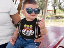 T-shirt bébé Naruto Multiclonage « Multiclownage No Jutsu !! » – Parodie Naruto